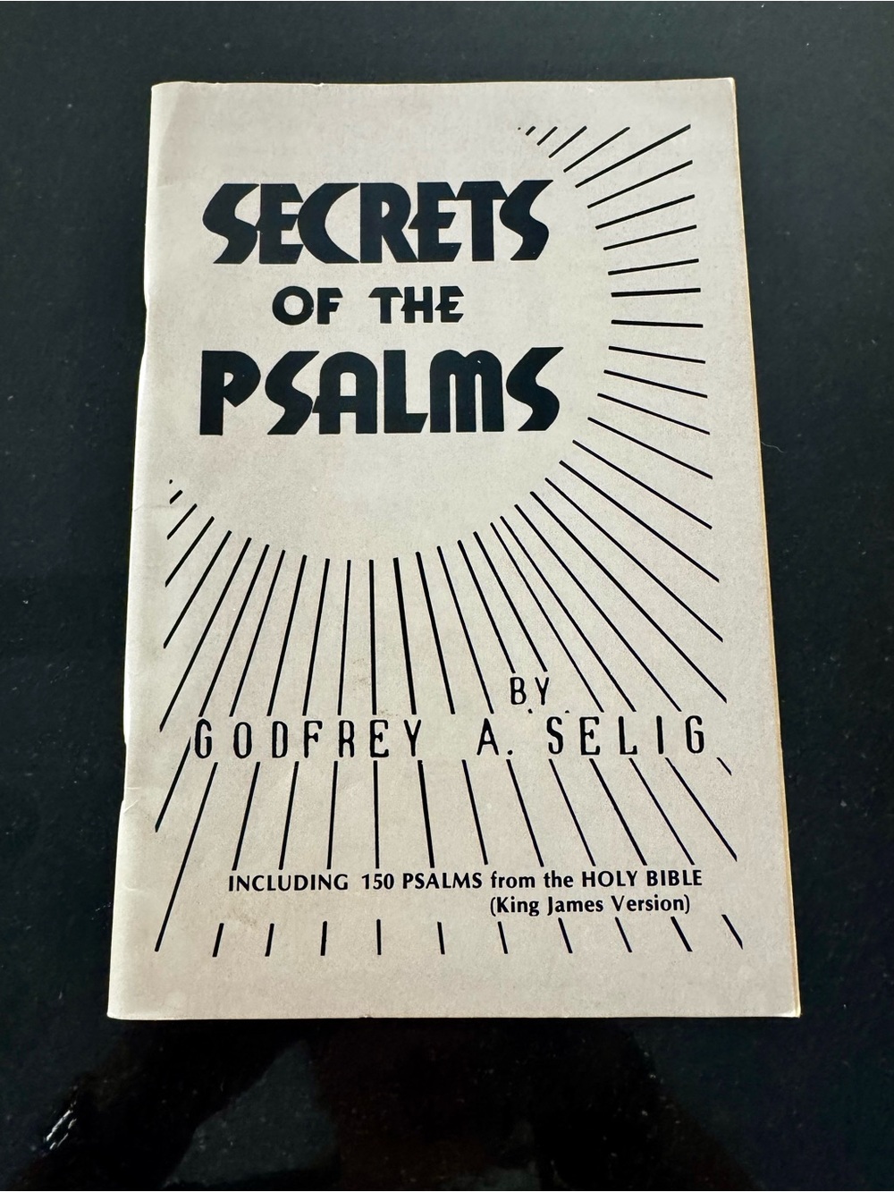 Vintage Secrets of the Psalms Book Esoteric Kabala Devotional Study Guide-1988